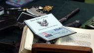 The ISA badge of Days of Our Lives' John. | Image Source: Peacock